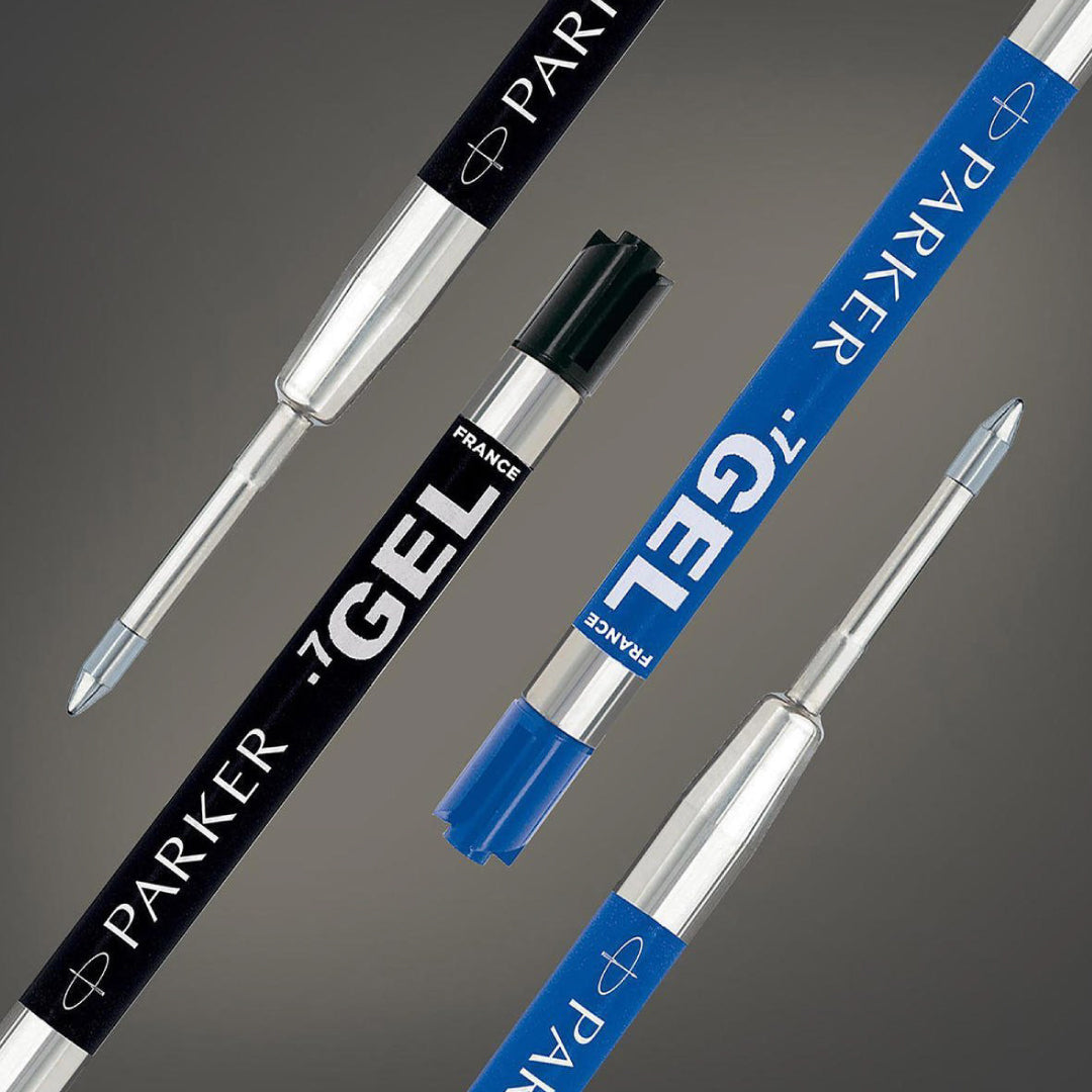 Parker Eco Refill PL Gel Ball Medium  0.7 - Black (Pack of 2) — barrel detail