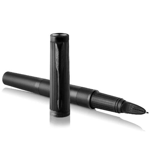 Parker Ingenuity Large Black Deluxe DP PVD 5th Technology Pen — in use