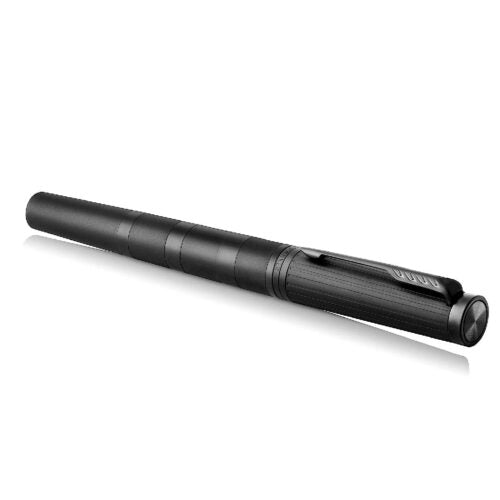 Parker Ingenuity Large Black Deluxe DP PVD 5th Technology Pen — angle view