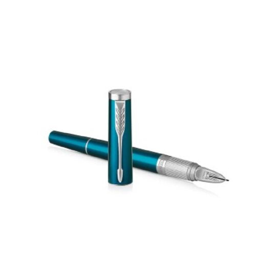 Parker Ingenuity Slim Dark Teal Deluxe CT 5th Technology Pen — in use