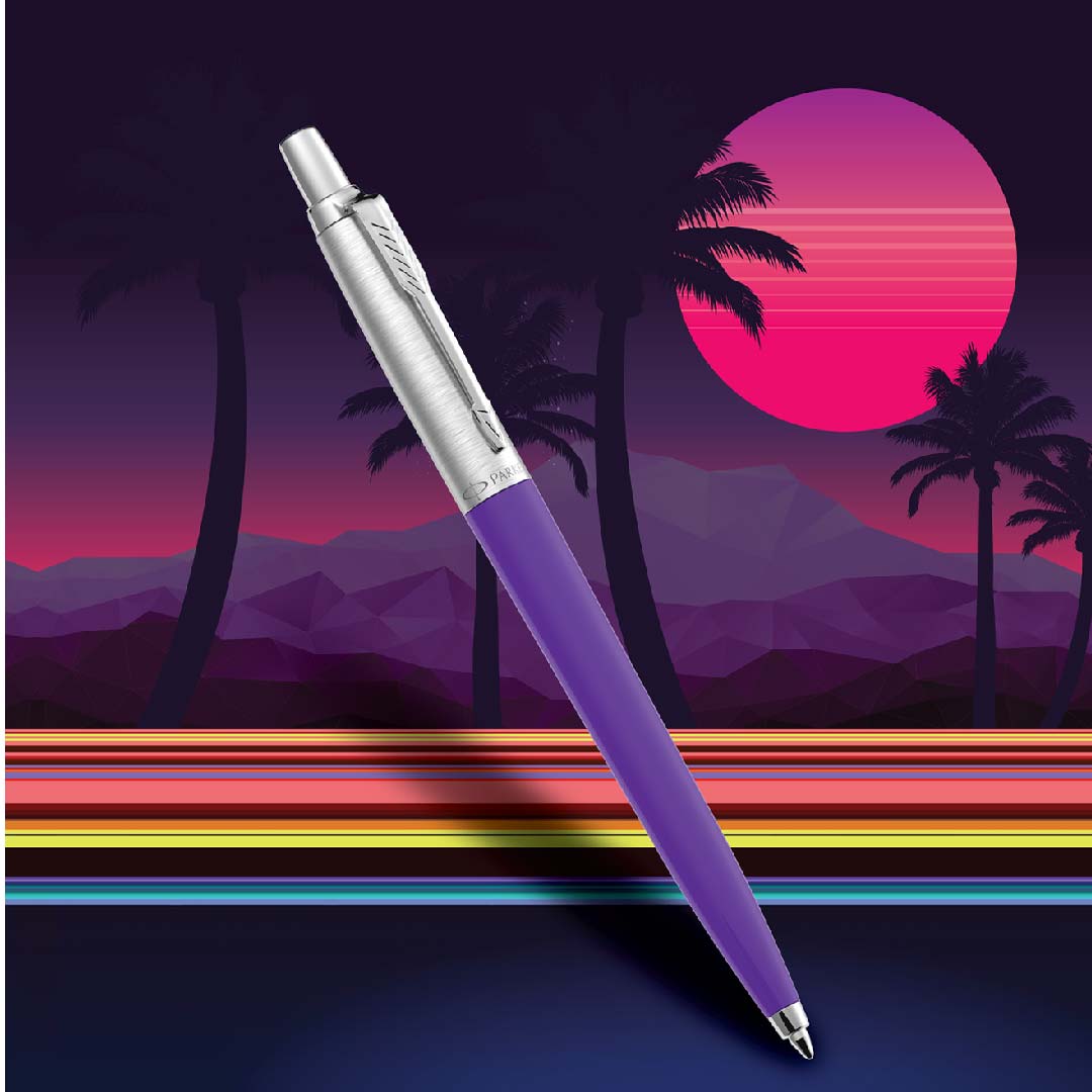Parker Jotter Originals CT Ballpoint Pen - Indigo Pen — in use