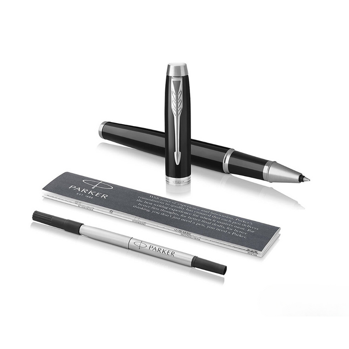 Parker IM Black CT Rollerball Pen — Parker rollerball pen — fluid gel ink writing instrument, at Cityluxe Singapore