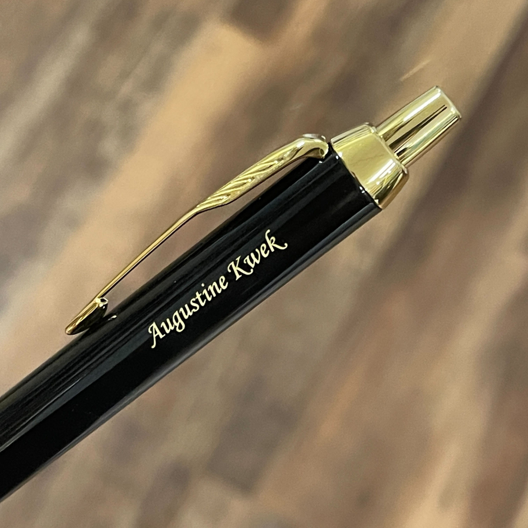 Parker IM Black GT Ballpoint Pen — Parker ballpoint pen — reliable smooth-writing everyday pen, at Cityluxe Singapore