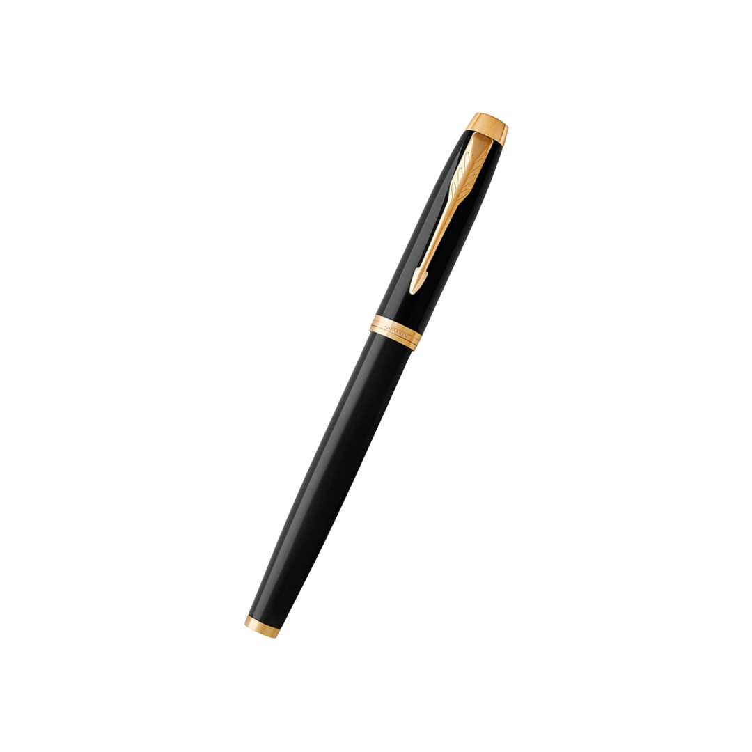 Parker IM Black GT Rollerball Pen — Parker rollerball pen — fluid gel ink writing instrument, at Cityluxe Singapore