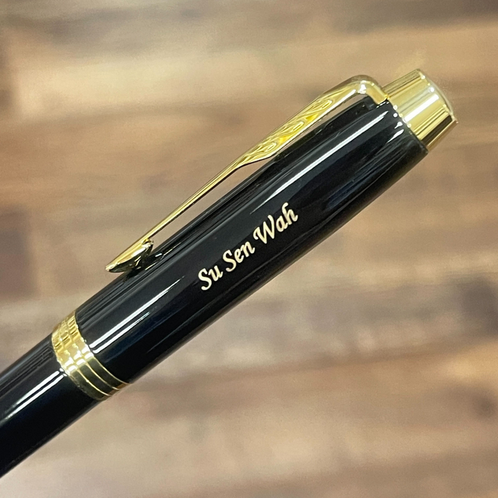 Parker IM Black GT Rollerball Pen — Parker rollerball pen — fluid gel ink writing instrument, at Cityluxe Singapore