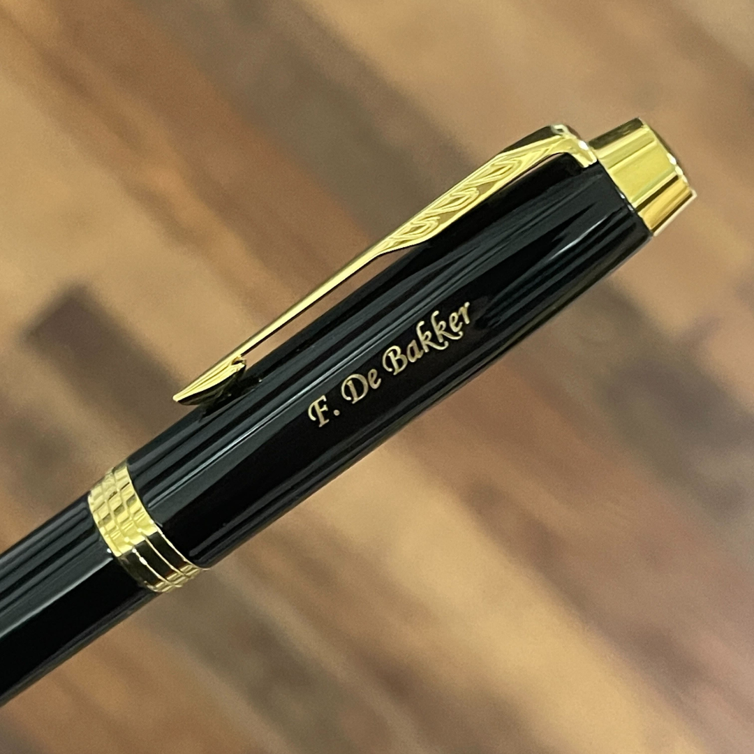 Parker IM Black GT Rollerball Pen — Parker rollerball pen — fluid gel ink writing instrument, at Cityluxe Singapore