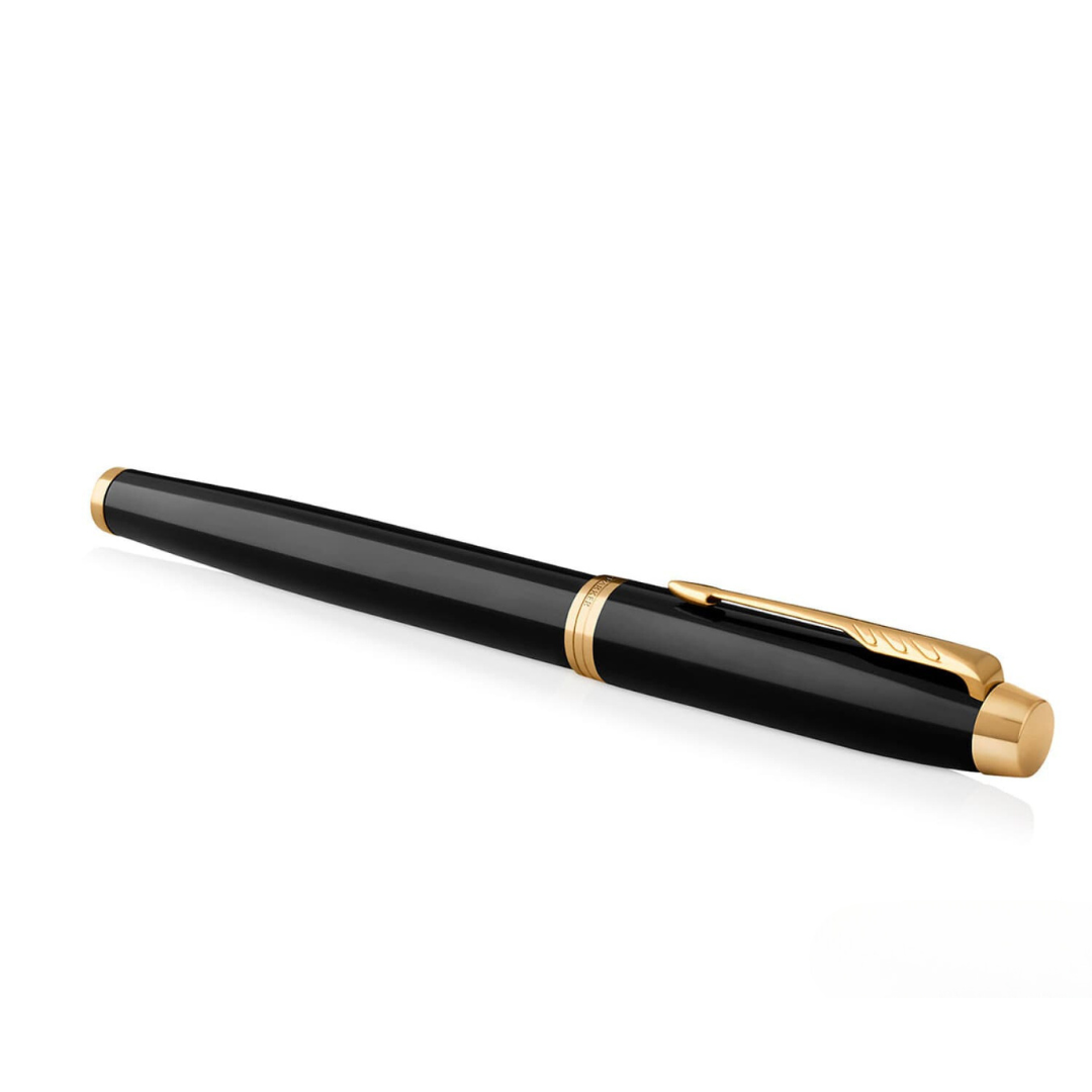 Parker IM Black GT Rollerball Pen — Parker rollerball pen — fluid gel ink writing instrument, at Cityluxe Singapore