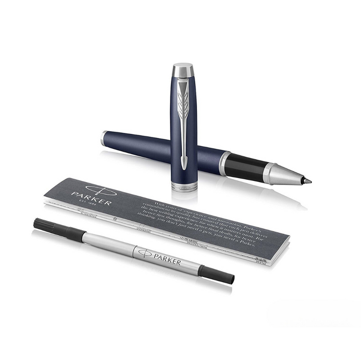 Parker IM Blue CT Rollerball Pen — Parker rollerball pen — fluid gel ink writing instrument, at Cityluxe Singapore