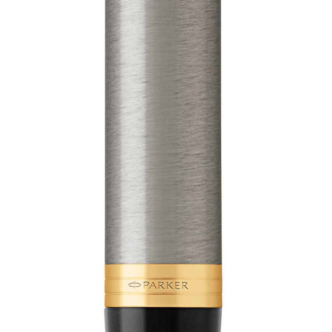 Parker IM Brushed Metal GT Ballpoint Pen — Parker ballpoint pen — reliable smooth-writing everyday pen, at Cityluxe Singapore