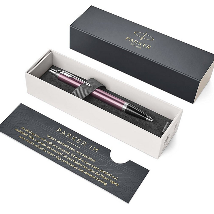Parker IM Light Purple CT Ballpoint Pen — Parker ballpoint pen — reliable smooth-writing everyday pen, at Cityluxe Singapore