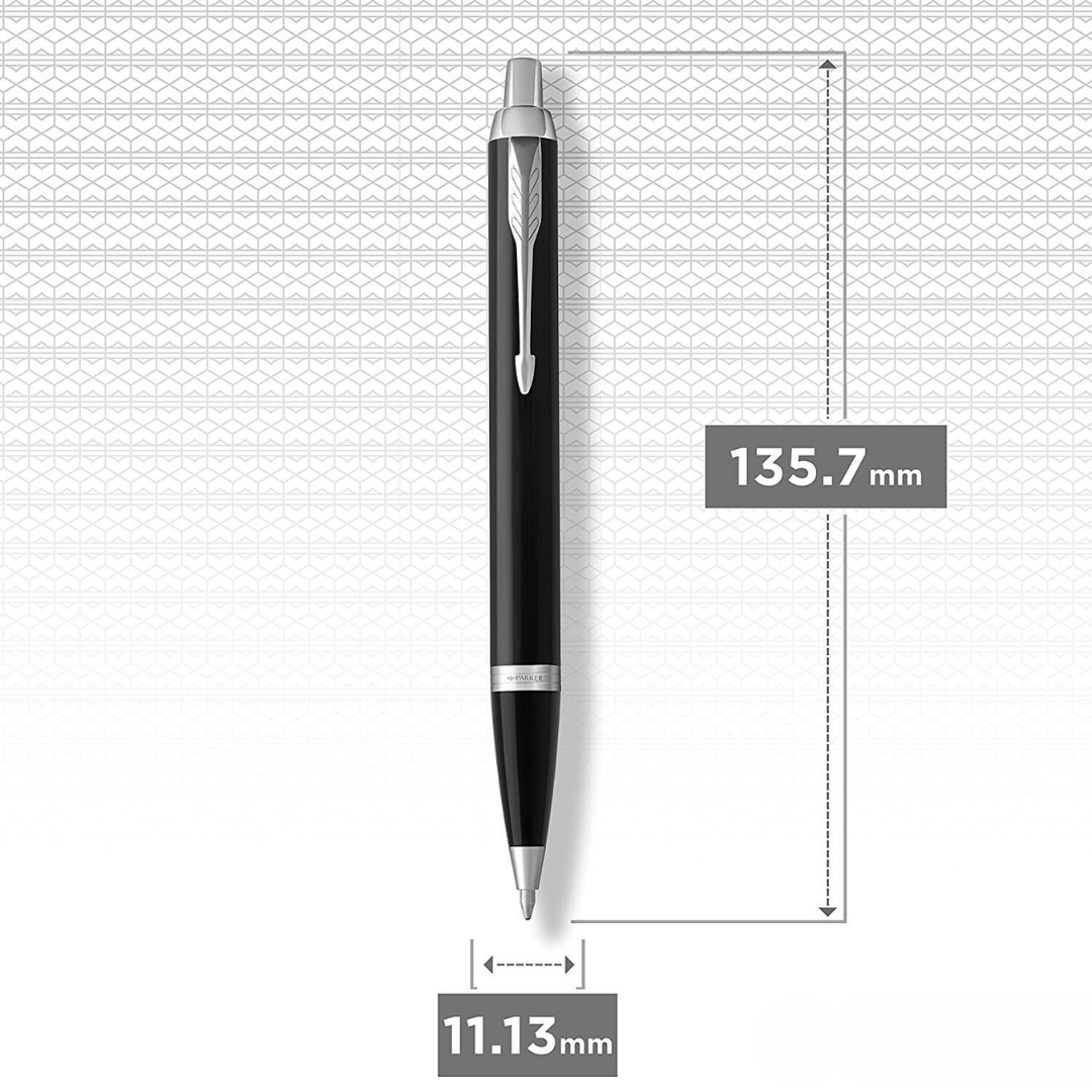 Parker IM Black CT Ballpoint Pen — Parker ballpoint pen — reliable smooth-writing everyday pen, at Cityluxe Singapore