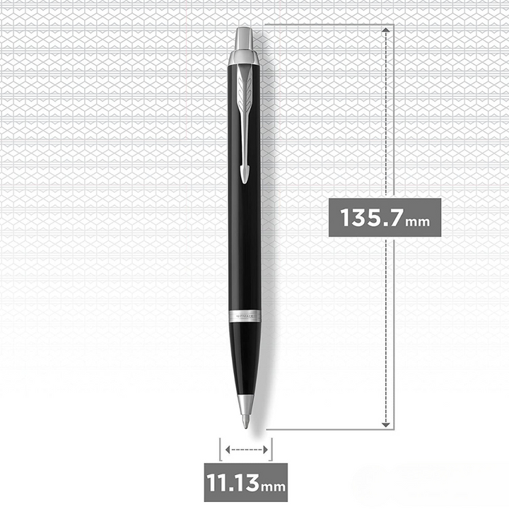 Parker IM Black CT Ballpoint Pen — Parker ballpoint pen — reliable smooth-writing everyday pen, at Cityluxe Singapore