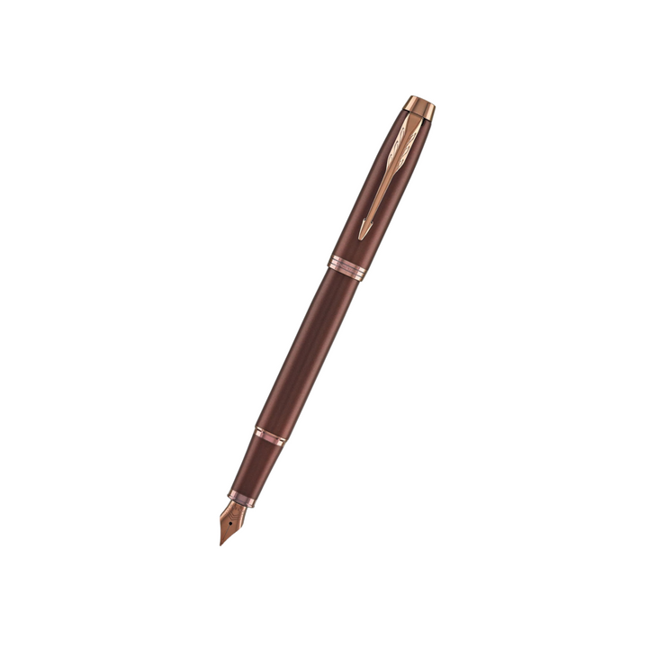 Parker IM PROFESSIONAL Fountain Pen - Monochrome Burgundy — capped