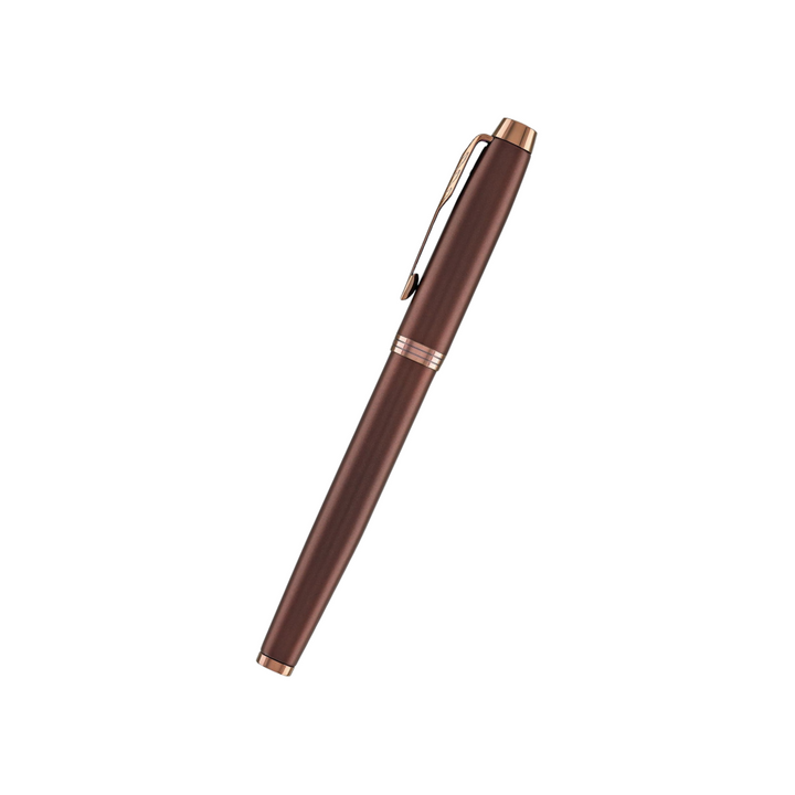 Parker IM PROFESSIONAL Fountain Pen - Monochrome Burgundy — with packaging