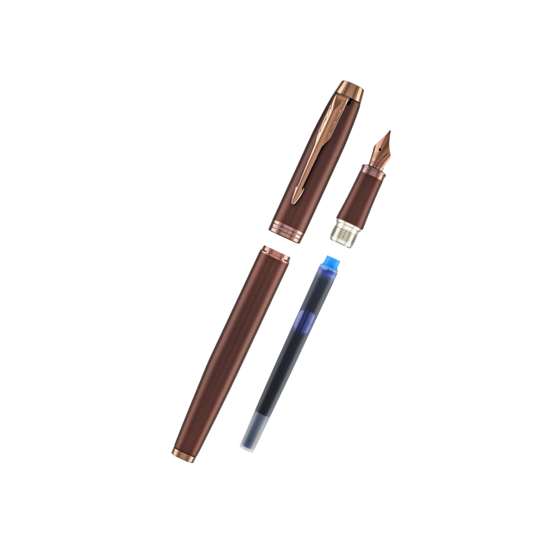 Parker IM PROFESSIONAL Fountain Pen - Monochrome Burgundy — engraving example
