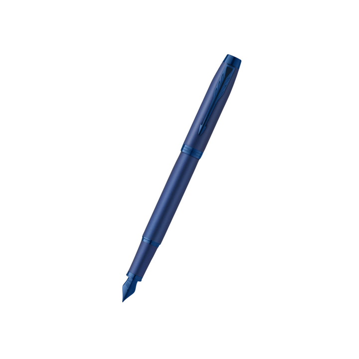 Parker IM PROFESSIONAL Fountain Pen Monochrome Blue — capped