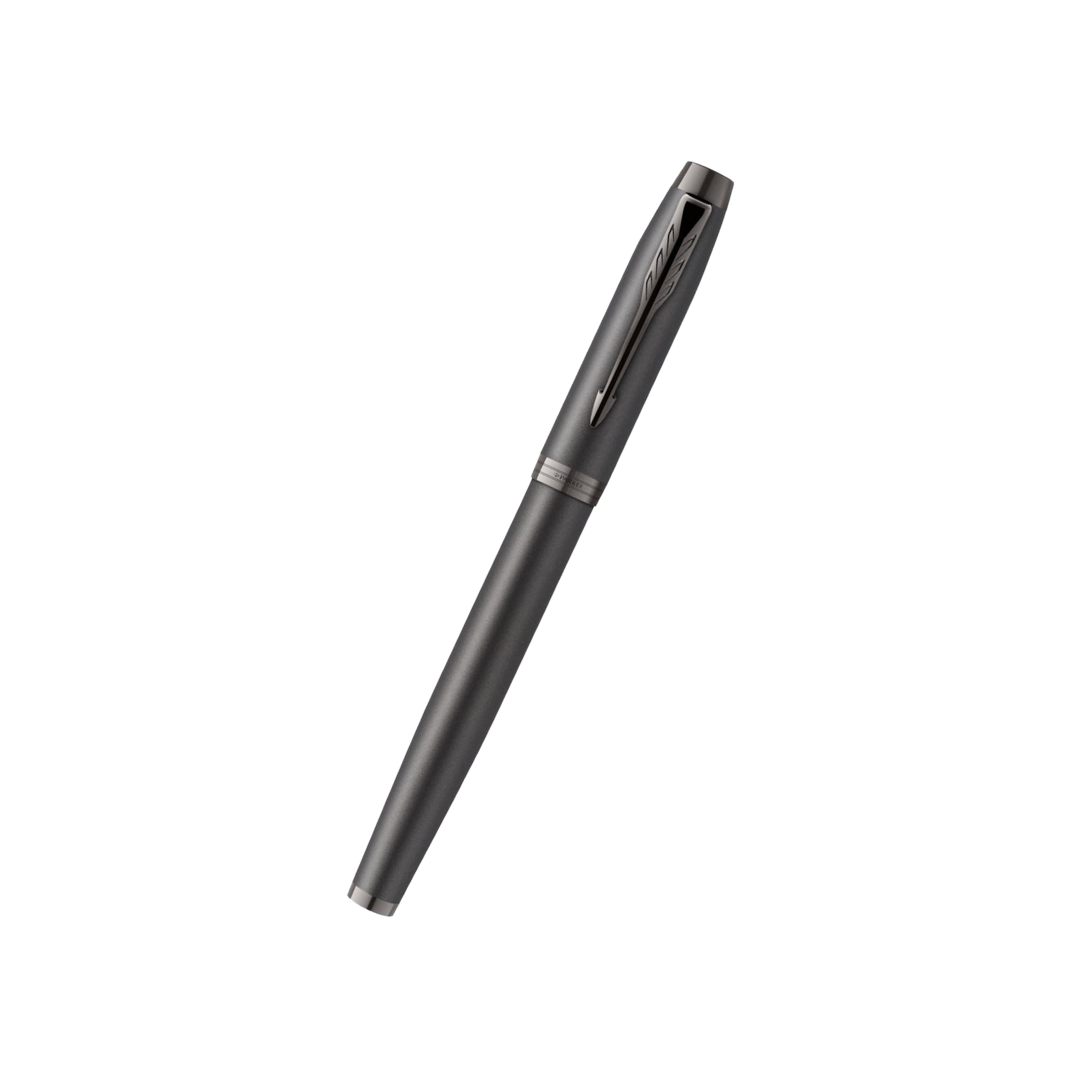 Parker IM PROFESSIONAL Rollerball Pen - Monochrome Titanium — tip detail