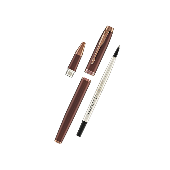Parker IM PROFESSIONAL Rollerball Pen Monochrome Burgundy — engraving example