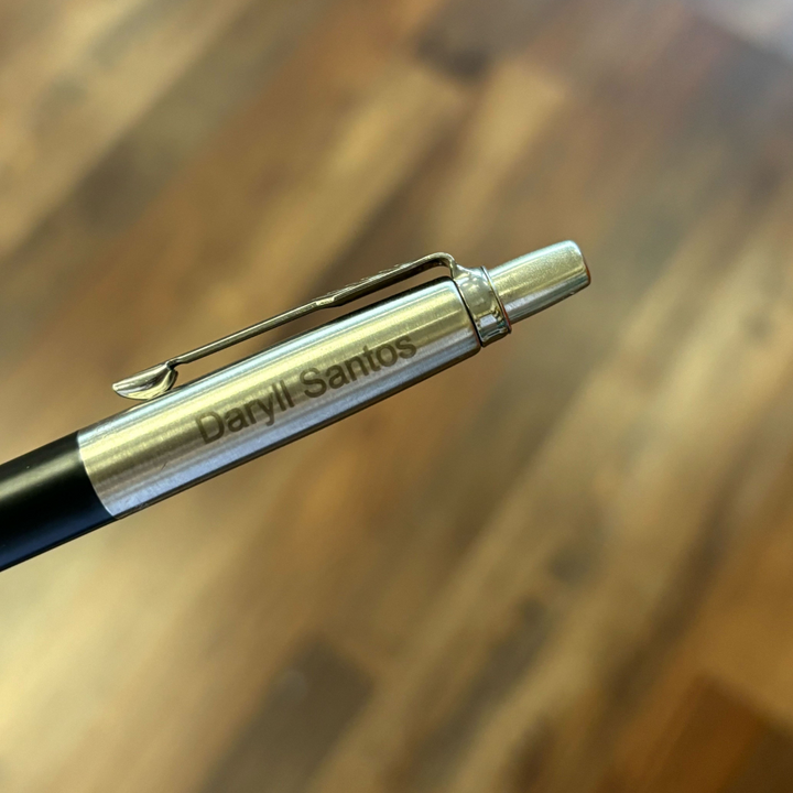 Parker Jotter Bond Street Black CT Ballpoint Pen — Parker ballpoint pen — reliable smooth-writing everyday pen, at Cityluxe Singapore