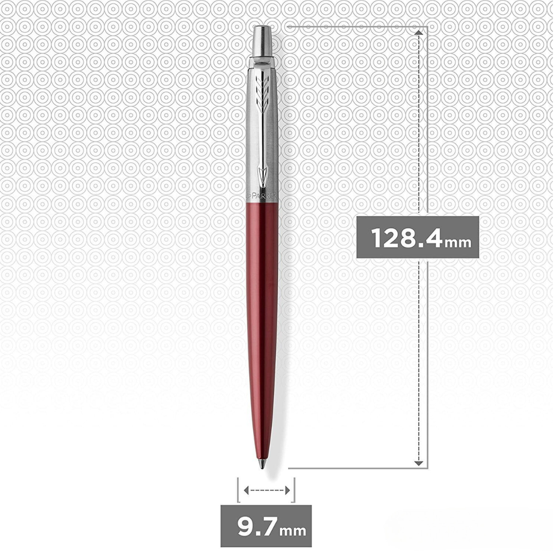 Parker Jotter Kensington Red CT Gel Ballpoint Pen — Parker ballpoint pen — reliable smooth-writing everyday pen, at Cityluxe Singapore