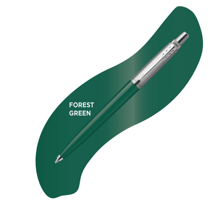 Parker Jotter Originals Ballpoint Pen - Forest Green — barrel detail