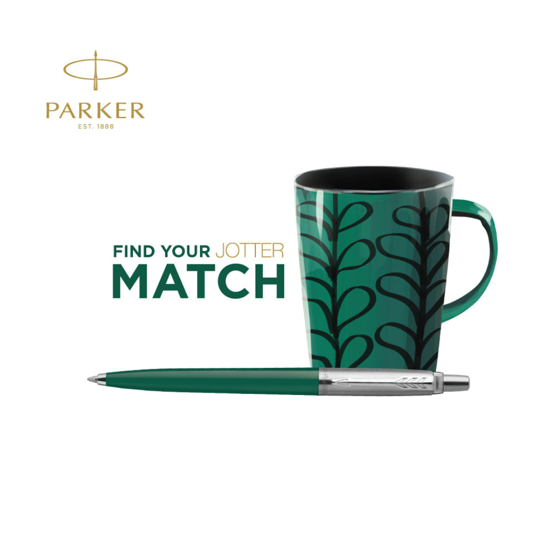 Parker Jotter Originals Ballpoint Pen - Forest Green — engraving example