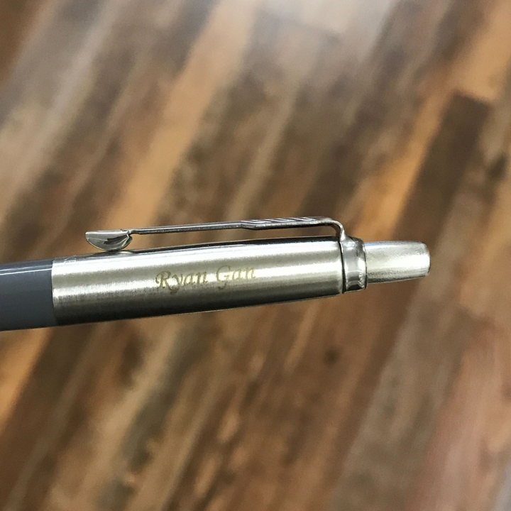 Parker Jotter Originals Ballpoint Pen - Iron Grey — flat lay