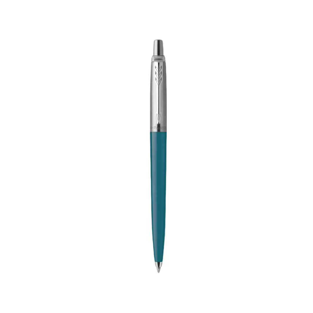 Parker Jotter Originals Ballpoint Pen in Peacock Blue — Parker ballpoint pen — reliable smooth-writing everyday pen, at Cityluxe Singapore