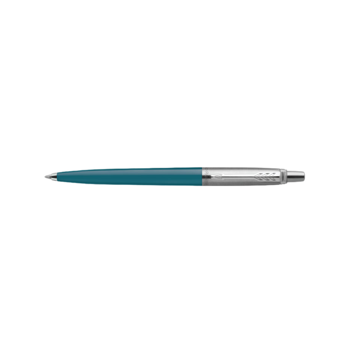 Parker Jotter Originals Ballpoint Pen in Peacock Blue — Parker ballpoint pen — reliable smooth-writing everyday pen, at Cityluxe Singapore