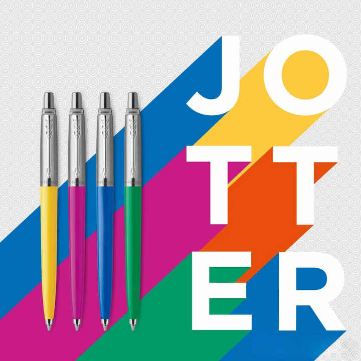 Parker Jotter Originals Blue Ballpoint Pen — Parker ballpoint pen — reliable smooth-writing everyday pen, at Cityluxe Singapore