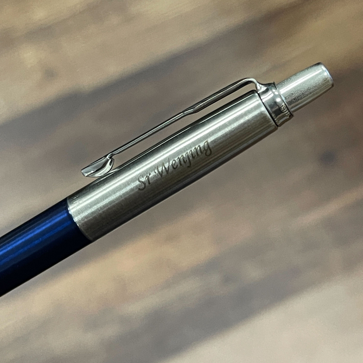 Parker Jotter Royal Blue CT Ballpoint Pen — Parker ballpoint pen — reliable smooth-writing everyday pen, at Cityluxe Singapore