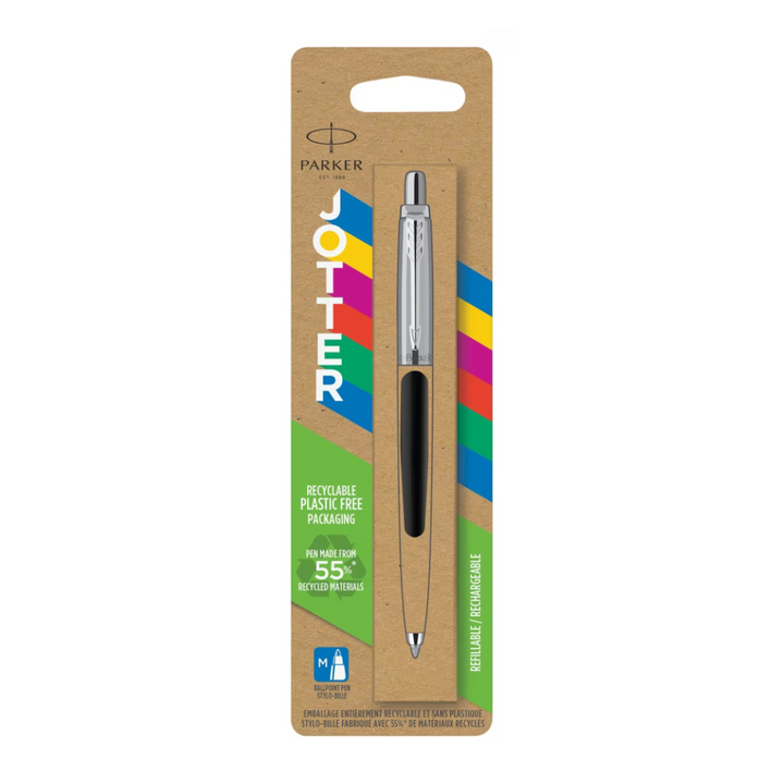 Parker Jotter Special Black Ballpoint Pen — Parker ballpoint pen — reliable smooth-writing everyday pen, at Cityluxe Singapore