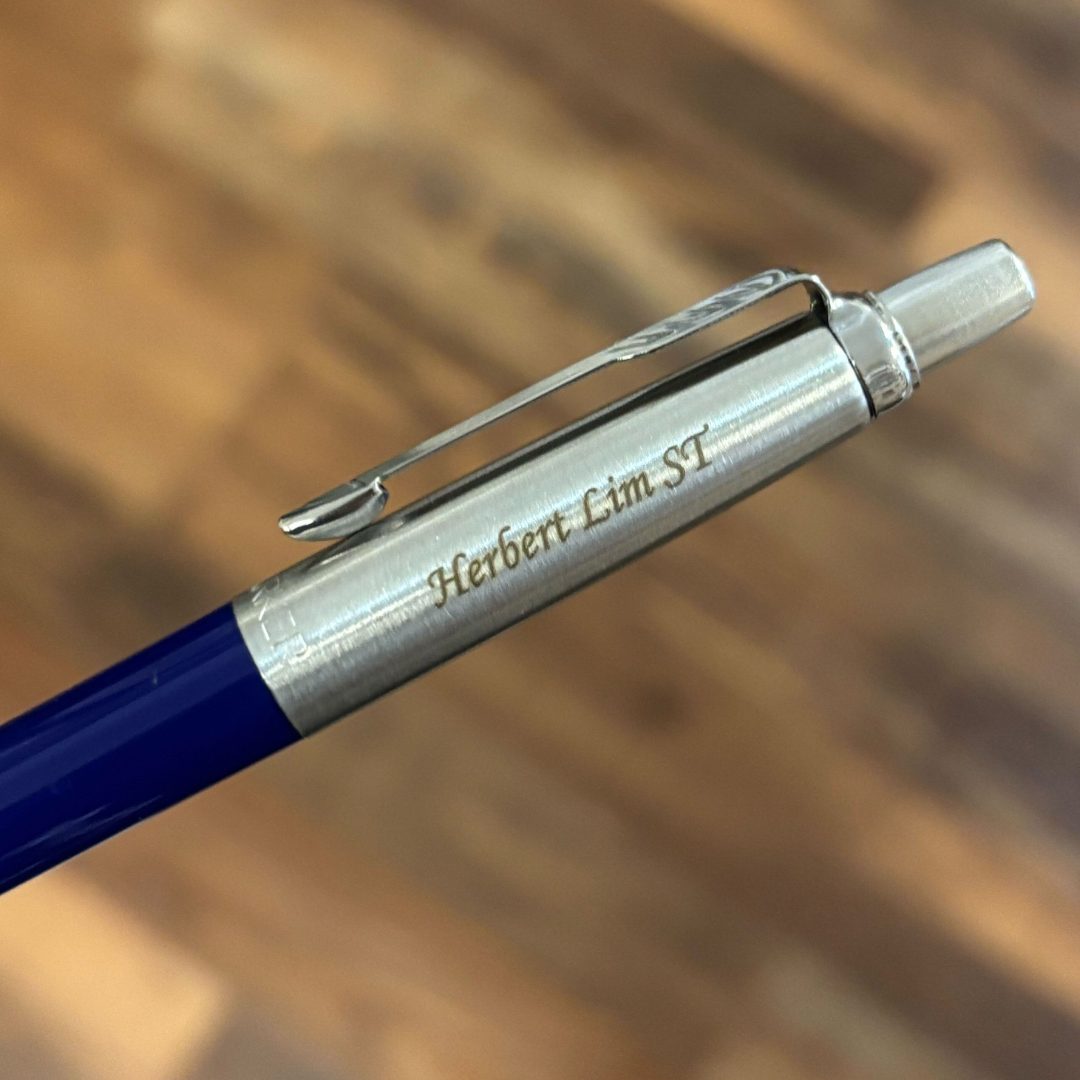 Parker Jotter Special Blue Ballpoint Pen — Parker ballpoint pen — reliable smooth-writing everyday pen, at Cityluxe Singapore