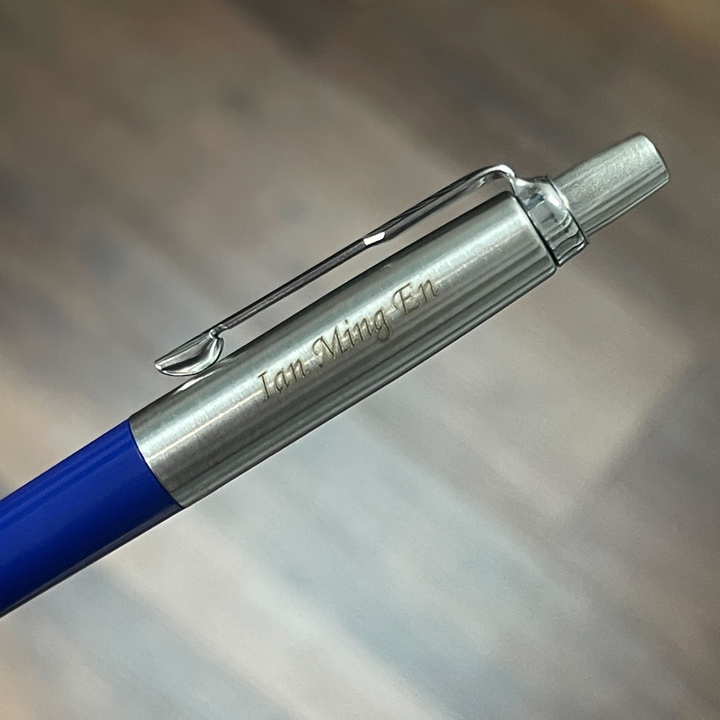 Parker Jotter Special Blue Ballpoint Pen — Parker ballpoint pen — reliable smooth-writing everyday pen, at Cityluxe Singapore