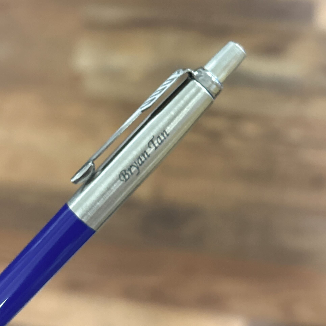 Parker Jotter Special Blue Ballpoint Pen — Parker ballpoint pen — reliable smooth-writing everyday pen, at Cityluxe Singapore