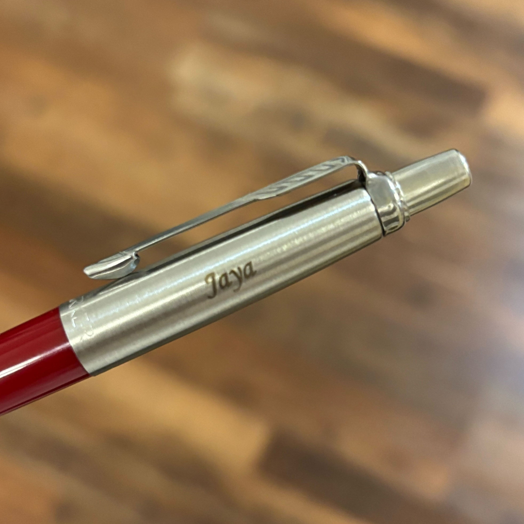 Parker Jotter Special Red Ballpoint Pen — Parker ballpoint pen — reliable smooth-writing everyday pen, at Cityluxe Singapore