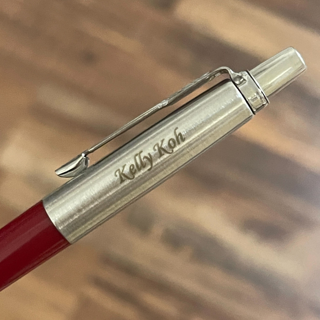 Parker Jotter Special Red Ballpoint Pen — Parker ballpoint pen — reliable smooth-writing everyday pen, at Cityluxe Singapore