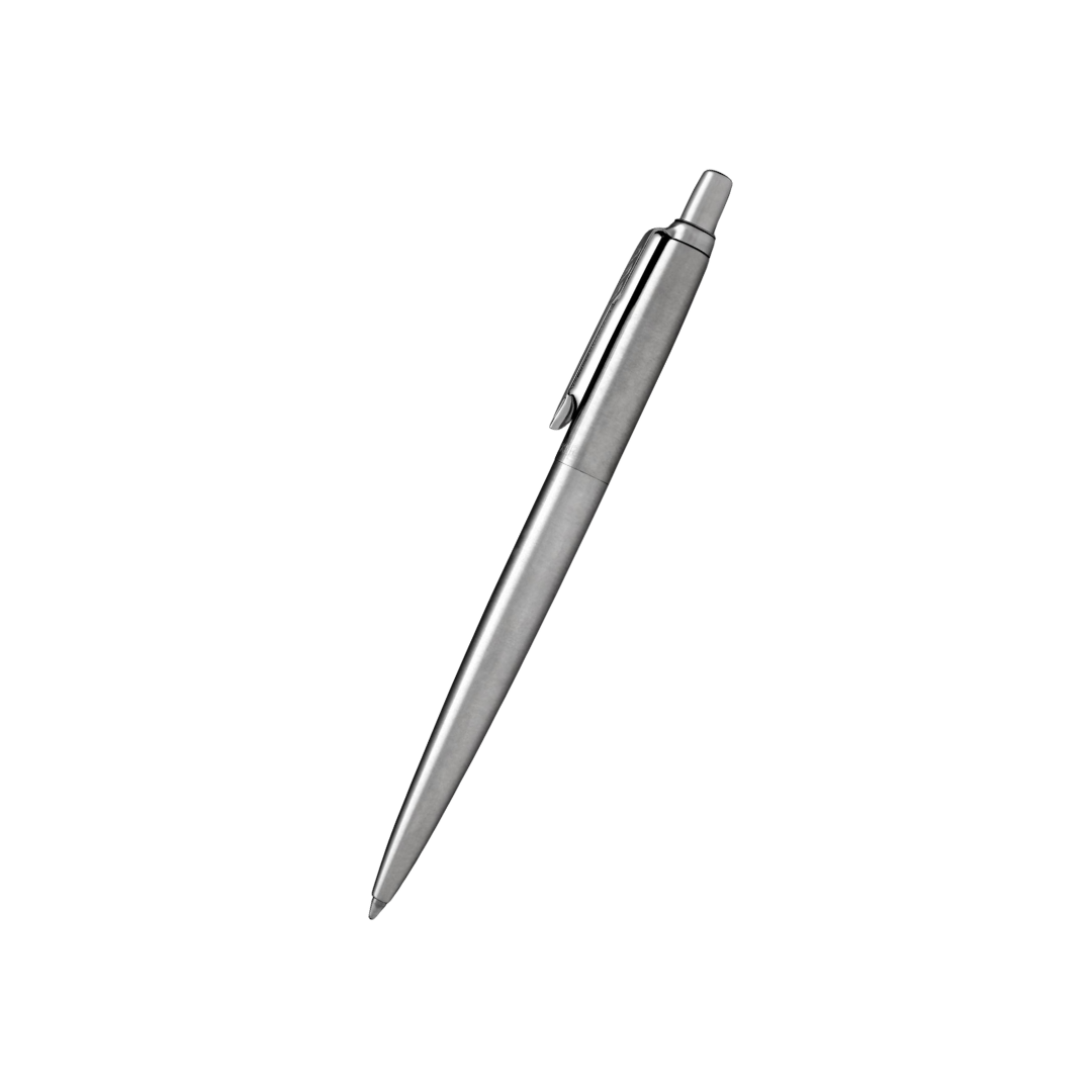 Parker Jotter Stainless Steel CT Ballpoint Pen — Parker ballpoint pen — reliable smooth-writing everyday pen, at Cityluxe Singapore