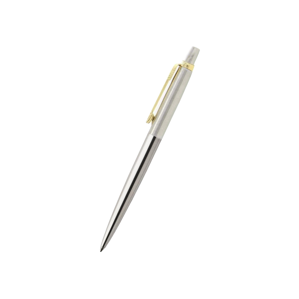 Parker Jotter Stainless Steel GT Ballpoint Pen — Parker ballpoint pen — reliable smooth-writing everyday pen, at Cityluxe Singapore