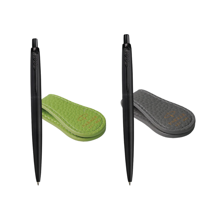 Parker Jotter XL Ballpoint Pen Gift Set - Monochrome Black with Black Trim with Magnetic Clip — Parker ballpoint pen — reliable smooth-writing everyday pen, at Cityluxe Singapore