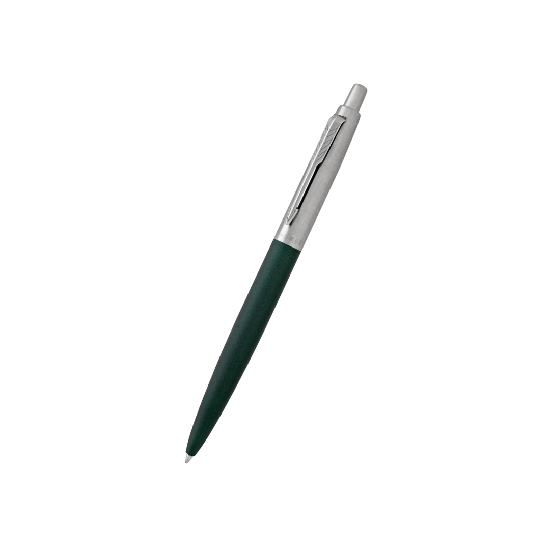 Parker Jotter XL Greenwich Matte Green Ballpoint Pen — Parker ballpoint pen — reliable smooth-writing everyday pen, at Cityluxe Singapore