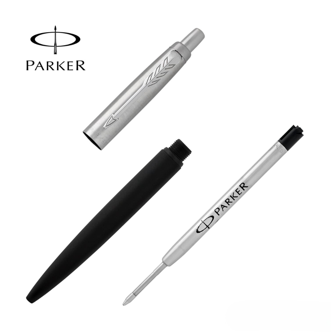 Parker Jotter XL Richmond Matte Black Ballpoint Pen — Parker ballpoint pen — reliable smooth-writing everyday pen, at Cityluxe Singapore