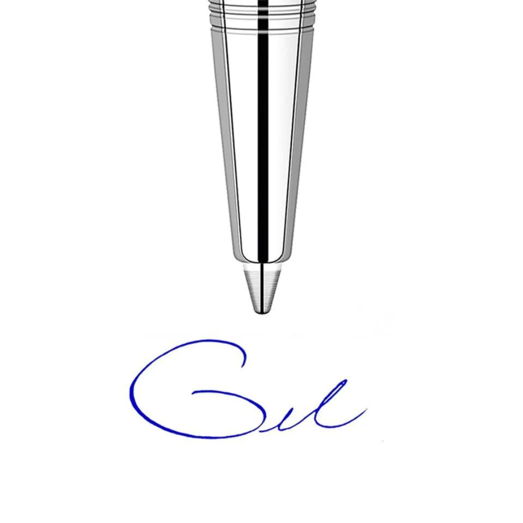 Parker Quink Gel Ballpoint Refill Medium 0.7mm - Blue — tip detail