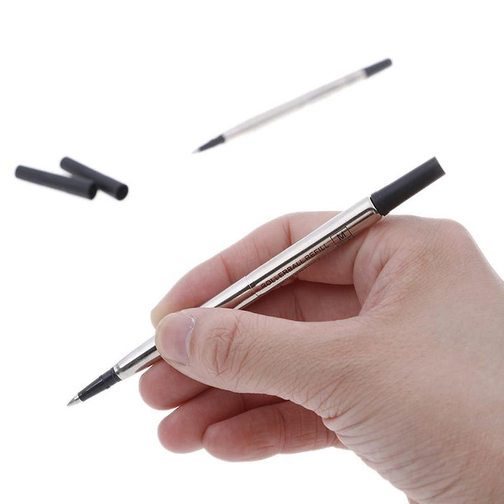 Parker Quink Rollerball Pen Refill - Medium Black (0.7mm) — tip detail