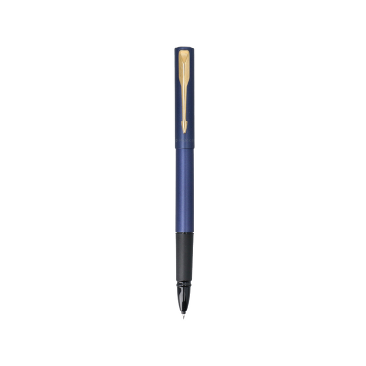 Parker Vector XL Rollerball Pen - Dark Blue with Gold Trim — tip detail