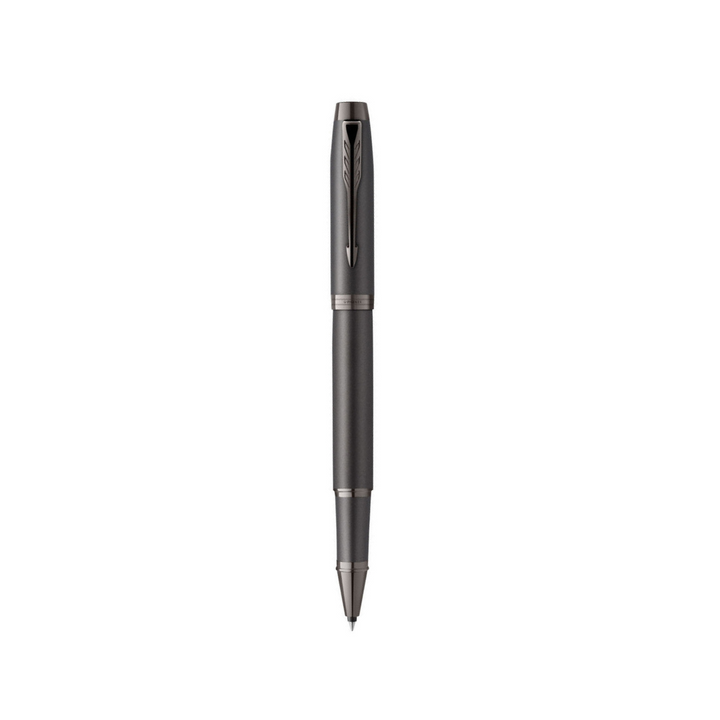 Parker IM PROFESSIONAL Rollerball Pen - Monochrome Titanium — with packaging