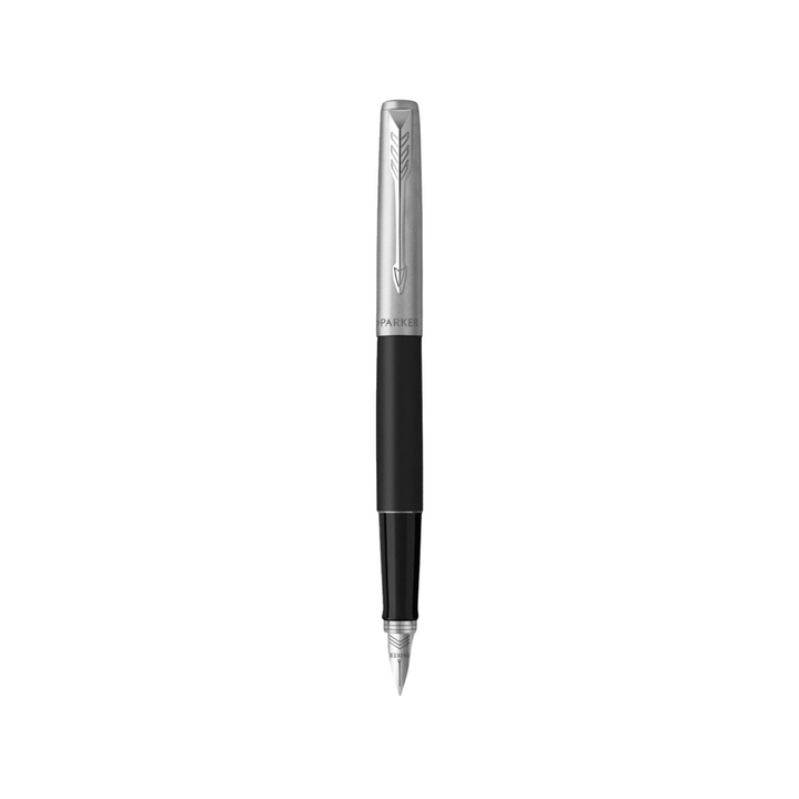 Parker Jotter Bond Street Black CT Fountain Pen — Parker fountain pen — precision nib writing instrument, at Cityluxe Singapore stationery store