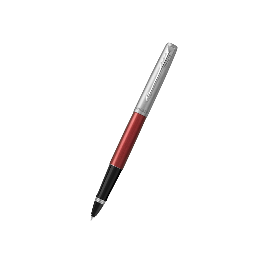 Parker Jotter Kensington Red CT Rollerball Pen — Parker rollerball pen — fluid gel ink writing instrument, at Cityluxe Singapore