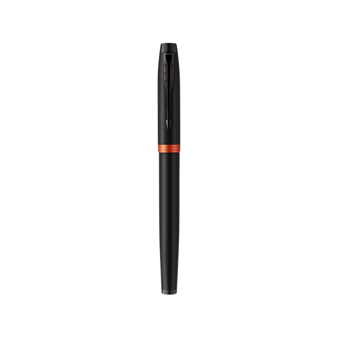 Parker IM PROFESSIONALS Vibrant Ring BT - Rollerball Pen Flame Orange — tip detail