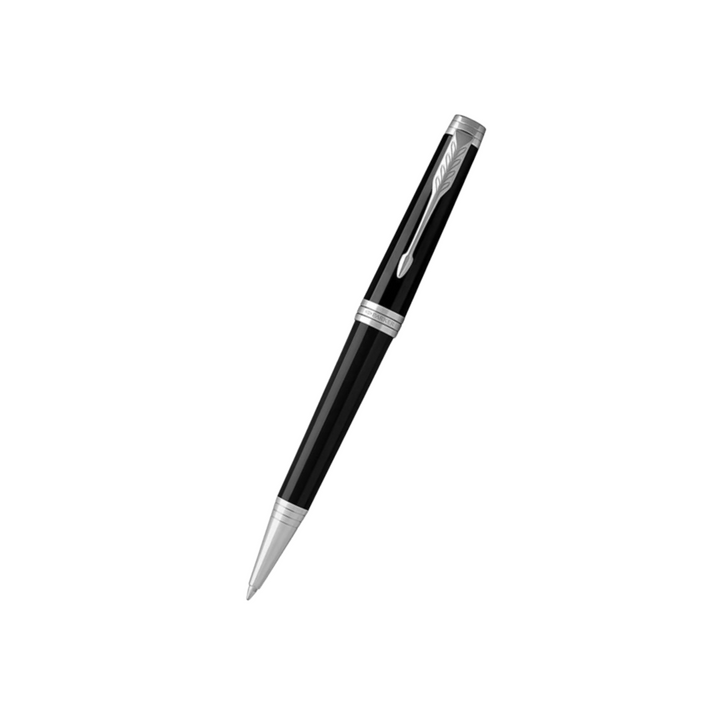 Parker Premier Black ST Ballpoint Pen — capped